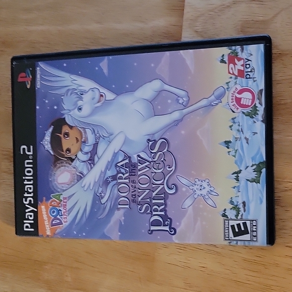 Playstation Dora saves the snow princess video game